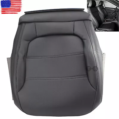 For 2011 2014 Volkswagen Jetta Driver Bottom Leather Seat Cover Black • $35.97