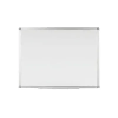 Q-Connect Aluminium Magnetic Whiteboard 1200x900mm 9700032 KF01080 • £96.55