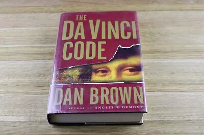 The Da Vinci Code: A Novel By Dan Brown (Ex-Library Hardcover) • $14.99