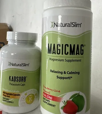 Naturalslim Dynamic Duo Magicmag Magnesium Powder For Optimal Stress Relief New • $63