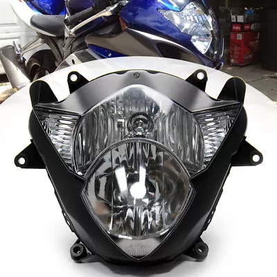 Front Motorcycle Headlight Headlamp Assembly For Suzuki GSX-R1000 GSXR1000 05-06 • $70.49