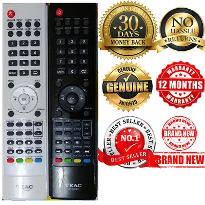 Brand New Original TEAC Remote Control 1 Year Warranty 0118020315 LCDV2656HDR • $19.10