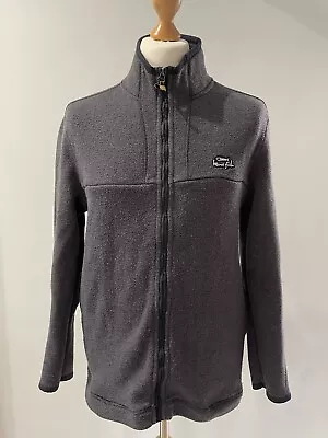 £14.99 • Buy Weird Fish Mens Full Zip Fleece Jacket  Large Grey Blend - Escape The Ordinary