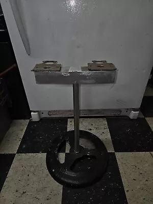 Vintage Unique Base Gumball Stand With Dual Ford Connection Brackets • $48