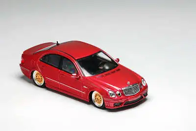 MK Model Mercedes-Benz E63 AMG W211 Lowered In Red Limited To 299 Pcs 1:64 • $31.99