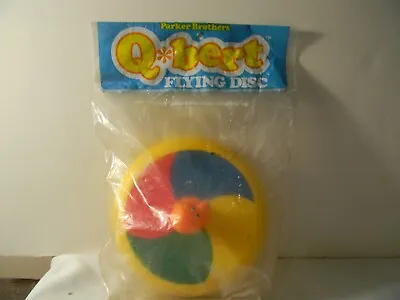 1983 Parker Brothers Q Bert Arcade Game Flying Disc Frisbee Mint In Bag • $39.99