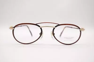 Vintage Aston Martin AM 32 Copper Gold Oval Glasses Frames Eyeglasses NOS • $131.80