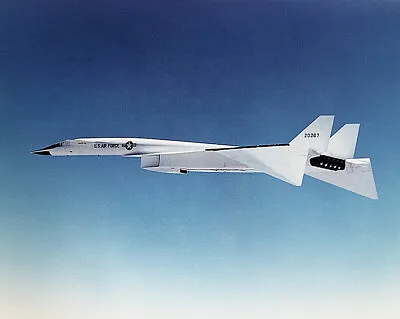 XB-70 AIRCRAFT IN FLIGHT US AIR FORCE 8x10 SILVER HALIDE PHOTO PRINT • $14.99