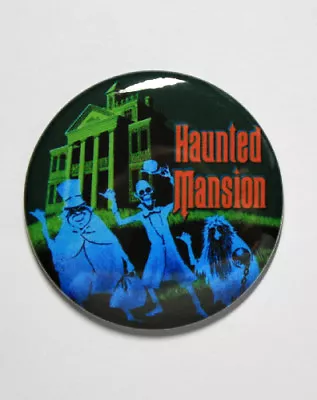 DISNEY HAUNTED MANSION MAGNET Or PIN BUTTON Retro Disney Vintage Altered Art  • $3.89