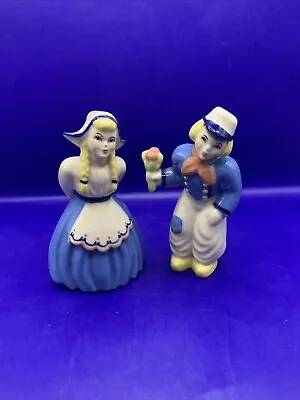 Ceramic Arts Studio Kissing Dutch Boy And Girl Figures • $12