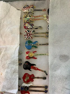 Olympic Guitar Pins • $10