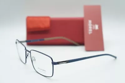 Morel Lightec Oga 30214l Ng09 Blue Grey Eyeglasses Frames 56-18 Made In France • $139.99