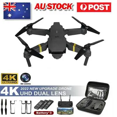 $36.79 • Buy 4K GPS Drone With HD Camera Drones WiFi FPV Foldable RC Quadcopter W/Battery AU