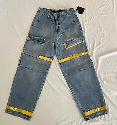 MARITHE FRANCOIS GIRBAUD Jeans Blue Size 36 Inseam 32 Streetwear 36x32 • $115