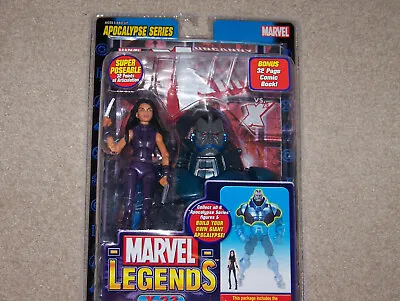 Marvel Legends Apocalypse Series X-23 Toy Biz Action Figure & Comic Mimp • $50