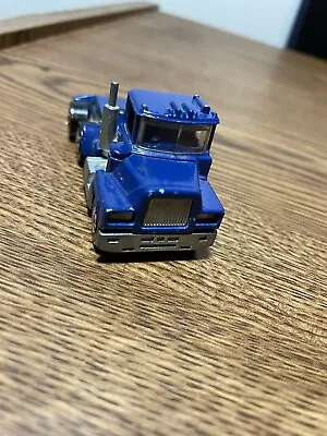 Hot Wheels Steering Rig MACK V-600 Semi Cab Blue • $149.99