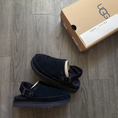 £149.95 • Buy UGG Goldenstar Clogs Black Womens UK5 Free Shipping ✅ 🚚