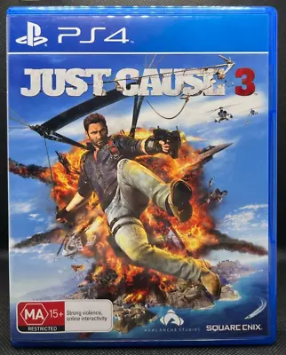Just Cause 3 For PlayStation 4 / PS4 - VGC & COMPLETE • $12.95