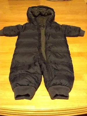 Toddlers One Piece Winter Suit Navy Blue 12 To 18 Months • £4