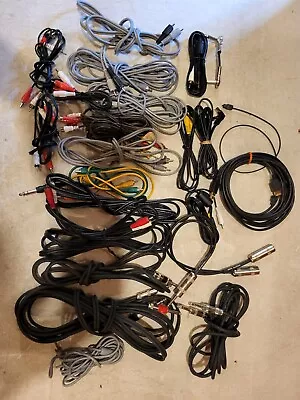 Mixed Lot Of Audio/Patch Cables • $35