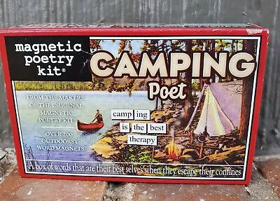 Magnetic Poetry Kit Camping Hiking Poet Outdoor Lover 200+ Word Play Magnets NIP • $18.95