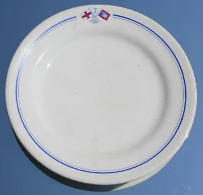 Unknown Ocean Liner Original Steamship China 9.5  Plate • $124.34