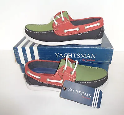 Yachtsman Leather New Ladies Boat Deck Casual Womens Trainers Shoes Size 3 4 5 6 • £19.98