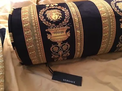 Versace Pillow Cushion Bolster Bed Sofa Medusa Decor Luxury Gift Sale New • $349