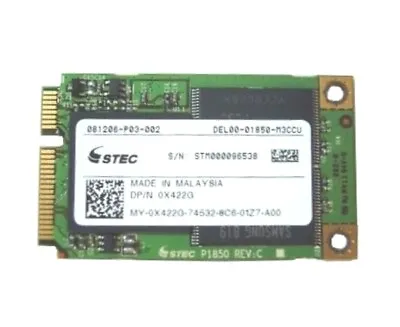 Genuine Dell Inspiron Mini 9 (910) STEC 16GB SSD Hard Drive 0X422G • $39.95