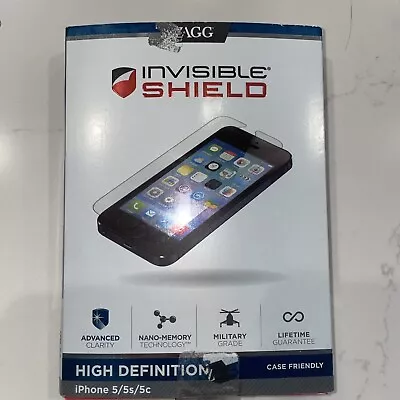 ZAGG - Invisible Shield - Screen Protector - For IPhone 5/5S/5C - Item#1453 • $14.99