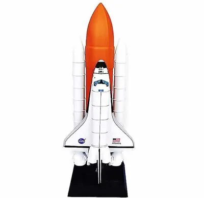NASA Space Shuttle Orbiter Atlantis Full Stack Desk Top Display 1/100 ES Model • $475.60