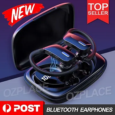 Sweatproof Wireless Bluetooth Earphones Headphones Sport Gym Earbuds With Mic Au • $27.85