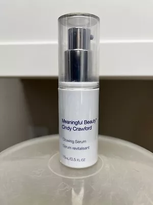 Meaningful Beauty Cindy Crawford Glowing Serum .5 Fl Oz 15ml NEW Sealed • $25