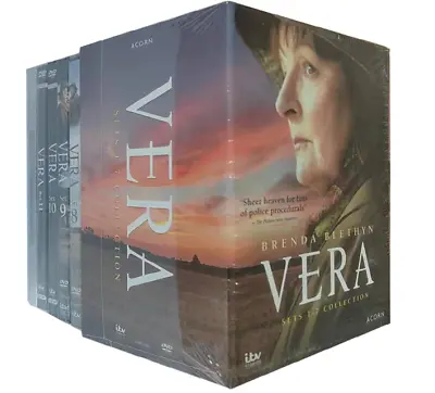 Vera Complete Complete Series Season 1-10 DVD NEW Box Set Free Ship New • $49