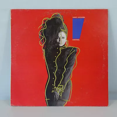 Janet Jackson - Control - 12  VINYL LP ALBUM RECORD AMA 5106 EX/VG • £9.95