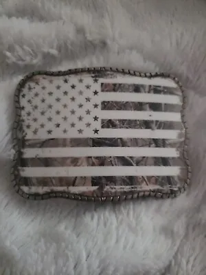 WALLET BUCKLE CO. “Camo Flag”  HIDDEN CARD HOLDER - Shark Tank • $29.99