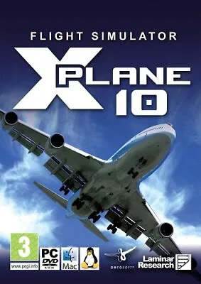X-PLANE 10 (PC/Mac DVD)  Used; Good Book • £28.97