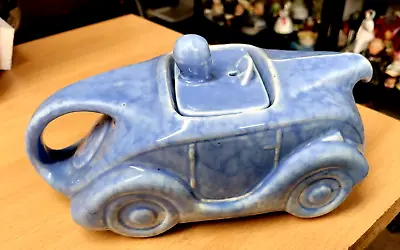 Vintage Sadler Art Deco Style Racing Car Teapot  Slight A/f From House Clearance • £29.99