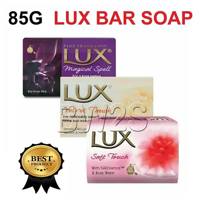 £6.70 • Buy Lux Soap Bars Pack Of 6 80g Soft Touch Magical Spell Velvet Touch Aqua Bath Soap