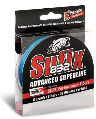 150yd Spool Sufix 832 Advanced Superline Braided Fishing Line-Coastal Camo Braid • $39.95