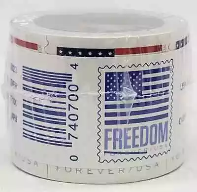 (2) 2023 Forever Stamps Flags FIVE Coils / 2 Rolls Of 100 First Class SEALED • $0.99