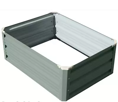 Garden Life Metal Raised Garden Bed- Small • £0.99