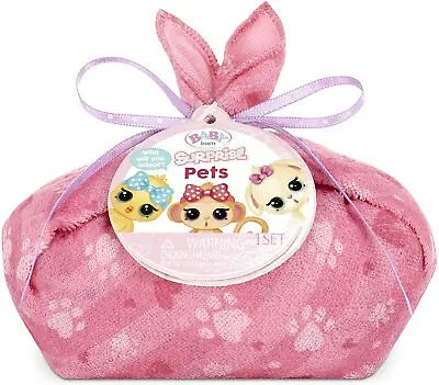 BABY BORN SURPRISE PETS Color Change Figure With Bathtub Playset Mystery Pack • £10.90