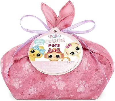 BABY BORN SURPRISE PETS Color Change Figure With Bathtub Playset Mystery Pack • £10.90