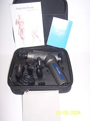 Milcea Massager With 5 Attachments Carry Case & Manual Model K1 Myofascial Pain • $24.99