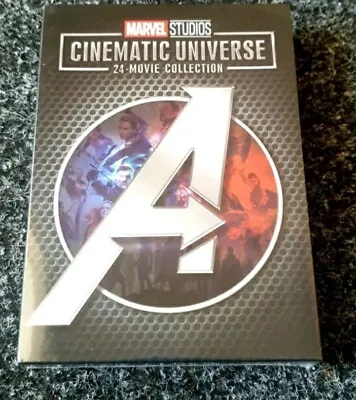 £25.99 • Buy Marvel Cinematic Universe 24 Movie Collection DVD Box Set FAST FREE POST UK COMP