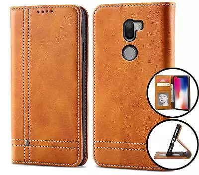 Xiaomi Mi 5S+ Pu Flip Leather Wallet Case Card Slot Kickstand Magnet • $8.50