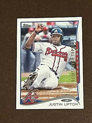 2014 Topps #229 Justin Upton Atlanta Braves Rediscover Topps Buybacks Gold 1/1? • $25