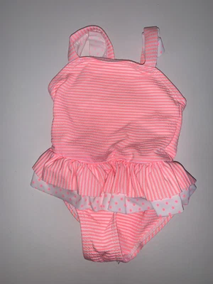 Baby Girls Clothing 0-3 Months PRIMARK IMMAC Pretty Stripe Swimsuit • £1