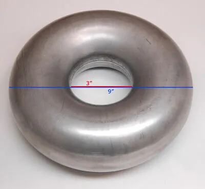 Mandrel Bend Donut Exhaust Intake Mild Steel Turbo Acc. 3.0  3.0in 3in 3.00  3 • $50.60
